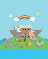 Noahs Ark Vector Art Graphics For Personal