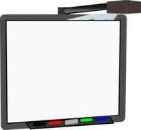 Smart Board Blank At Clkercom Vector Online