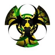 Radioactive Logo drawing