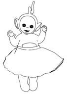 Coloring Page Teletubbies Pages 10