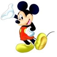 Colorful Mickey Mouse clipart