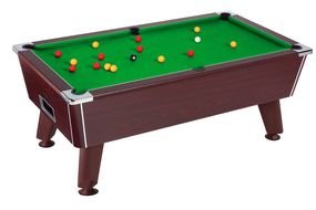 photo of a billiard table on a white background
