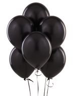 Clipart of the black balloons