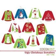 Ugly Christmas Sweaters $500 Via Etsy