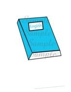 Clip Art Schoolbooks Graphic
