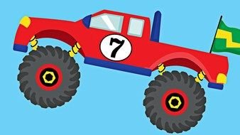 Monster Trucks Teaching drawing