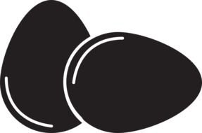 Kitchen Icon Eggs drawing