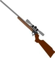 clipart of the rifle