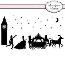 Silhouette Cinderella Romantic Fairy Tale For