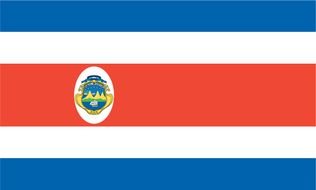 Costa Rica Flag Pictures drawing