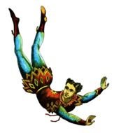 Graphics Free Of An Acrobat From A Vintage Circus Bill