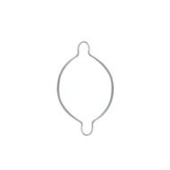 Sterling Silver Wrap Tite Setting For Pendants Charms Jewelry