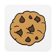 Cartoon Food With A Delicious Chocolate Chip Cookie For Hd