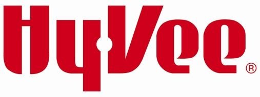 red lettering logo on a white background