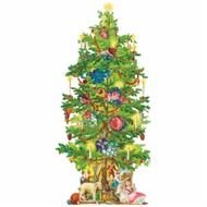 Vintage Christmas Tree Ornament Acrylic Cut Outs Zazzle