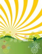 The Days With Sunshine as a drawing