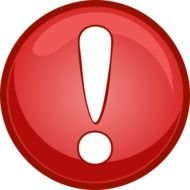 Alert Icon Red At Clkercom Vector Online Royalty