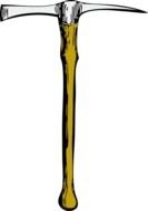 yellow pickaxe