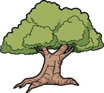 Clipartistnet &187 Tree Oak Scalable Vector Graphics Svg
