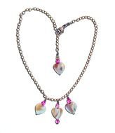 jewelry with hearts for a girl