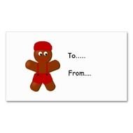 Christmas Gingerbread Boy drawing