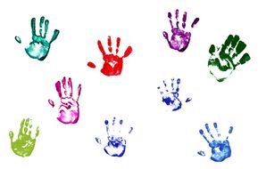 Images For Handprints drawing