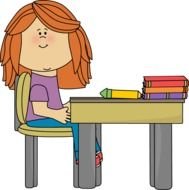 Student Writing At Desk Panda Free Images