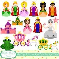 Fairy Tale Princess Set 15 By Digitaldesignstudio On Etsy