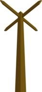 pole as a graphic image