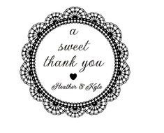 Great For Candy Bar Favors With Vintage Lace Border 5451 On Etsy