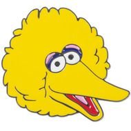 Big Bird Mens Yellow drawing