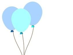 Blue Balloon Panda Free Images