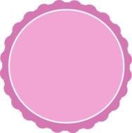 Back &gt Gallery For Fancy Scalloped Circle