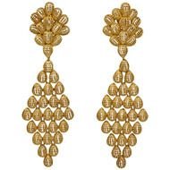 Van Cleef And Arpels Gold Dangle Earrings At 1stdibs