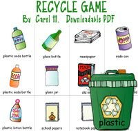 recycle game drawing