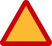 Warning Sign Free Red Icon Mark Symbol Safety Cartoon