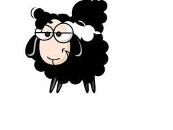 Sheepish At Clkercom Vector Online Royalty