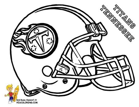 Csberrycom Football Helmet And Ball Coloring Page