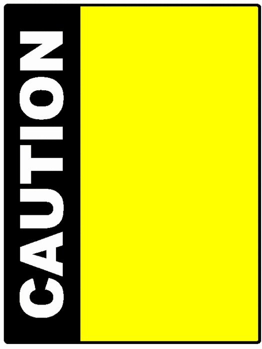 Caution Tape Border drawing