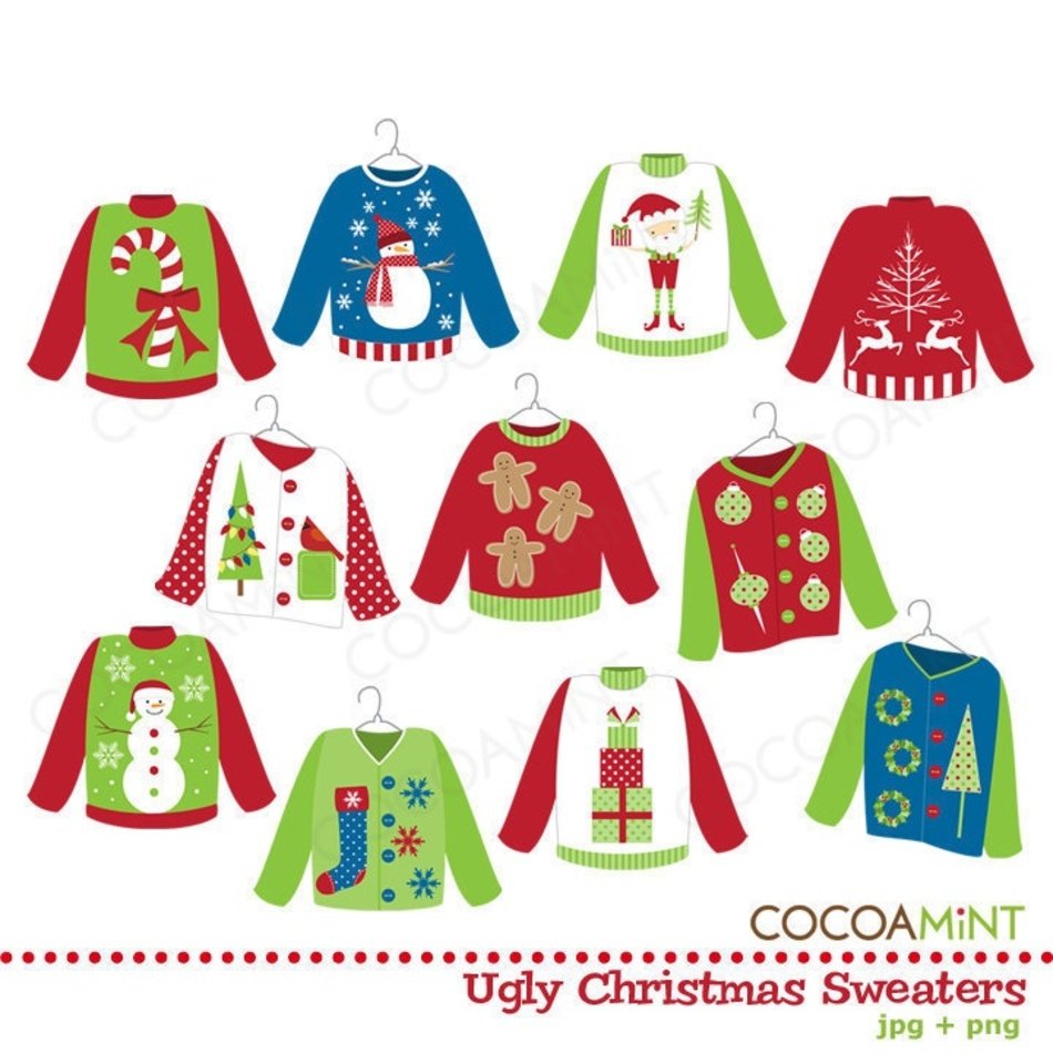 Ugly Christmas Sweaters $500 Via Etsy