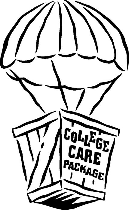 College Care Package Drawing Free Image Download   4153684 