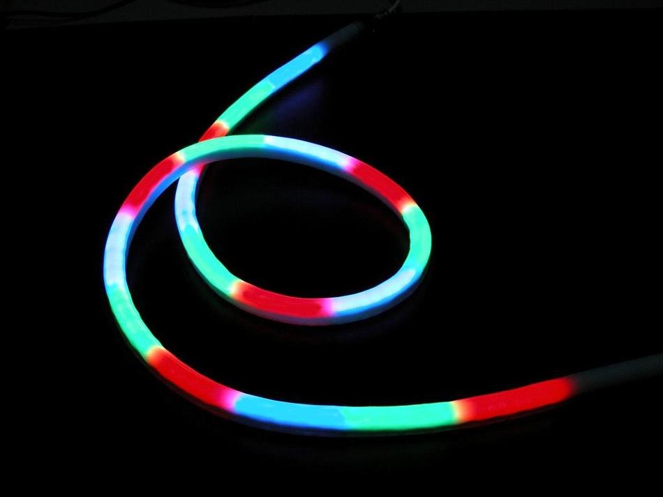 neon two-tone bracelet