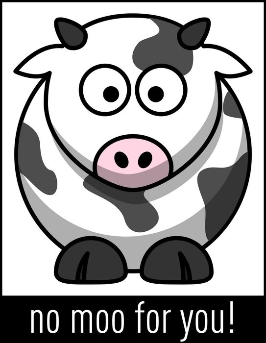 cow ni morefor you drawing