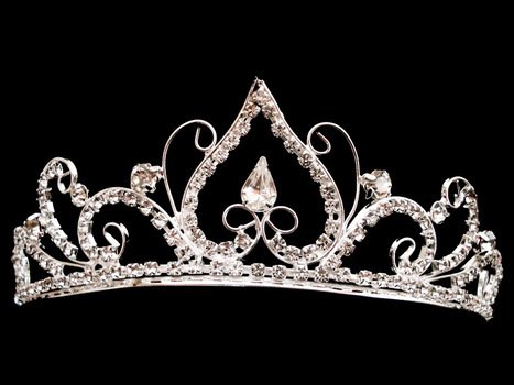 Prom Queen Crown Wedding Bridal Princess Brilliant Crystal