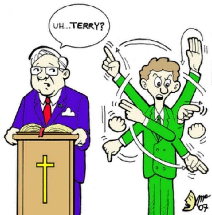 drawing of a translator near the lecturer