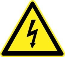 warning triangular sign