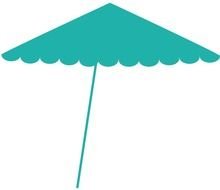 Beach Umbrella From Objects