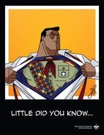 Cute Image Of Superman Turning Into A Boy Scout Great Idea