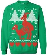 Ugly Christmas Sweater Humping Reindeer Sweatshirt