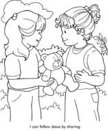 From Thru The Bible Coloring Pages For Ages 4 8 &169 19861988 Standard